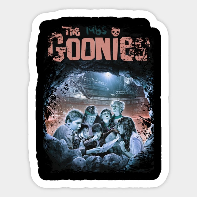 THE GOONIES Sticker by Tee Trends